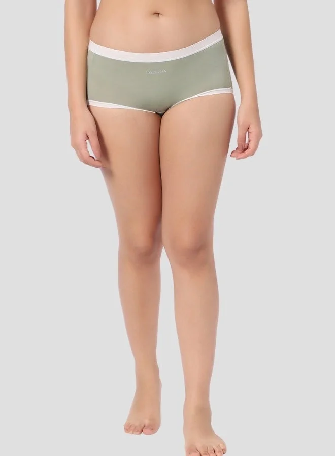 Intimate Queen Pack Of 1 Corn Bae Lacy Boyshorts – CloudSoft Luxury, Made from Corn Fiber | Soothes Skin, No Roll-Ups for Women | Best Price UAE